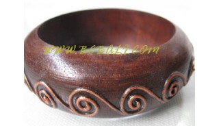 Organic Wooden Bangles Ethnic